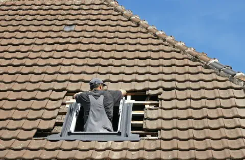 Pose de velux à Breuillet